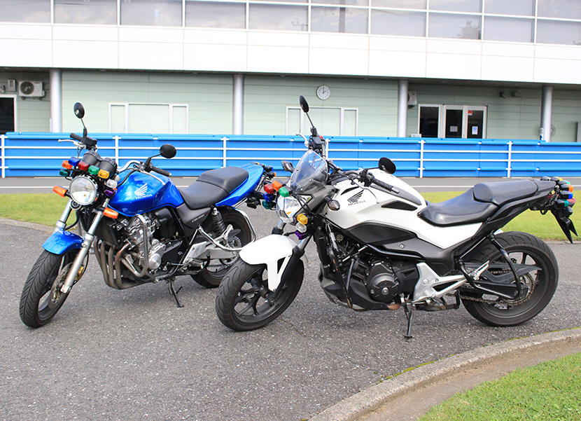 二輪教習車（CB400（普通）/NC750（大型））