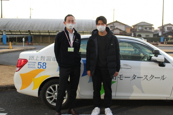 普通免許取得　狭山市在住　T.T様