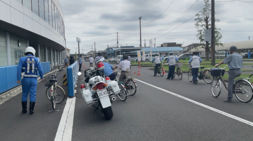 自転車安全運転教室開催☺︎