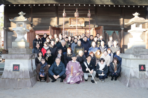 全スタッフで初詣！